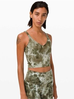 lululemon athletica Align Sage Green Athletic Top